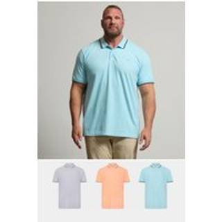 BadRhino Big & Tall BadRhino Big & Tall Purple Pique Polo Shirts 3 Pack - xxlarge
