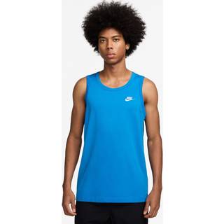 Nike Club Logo Vest T Shirt Blue