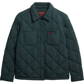 Superdry Superdry Green Quilted Chore Liner Jacket