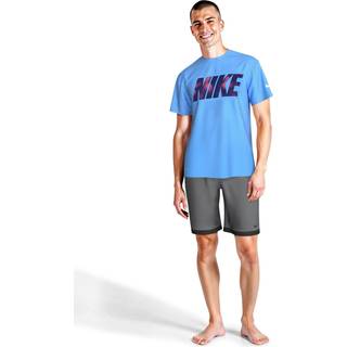 Nike Nike Blue Logo Short Sleeve Hydroguard Rash Vest