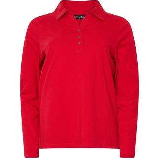 M & Co M & Co Red Plain Polo Shirt - 44