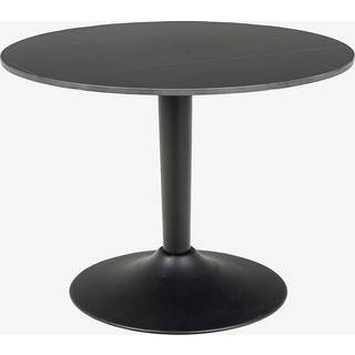 Malta Sofabord - Sort Keramik - Ø: 60 cm.
