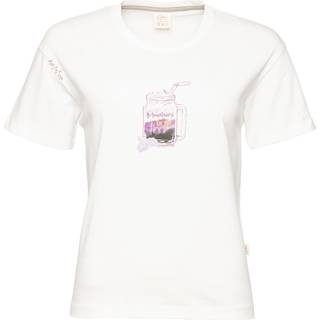 Chillaz Women's Leoben Mountains to Go T-shirt Damer størrelse 36 farve hvid