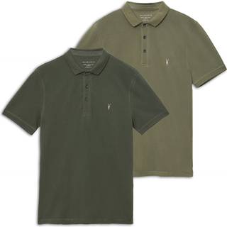 All Saints Allsaints Reform Kortærmet Polo-skjorter 2 Pakke - X-Large