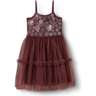 Cotton On Cotton On Brown Isabella Embellished Tulle Dress - 116cm (6 Years)