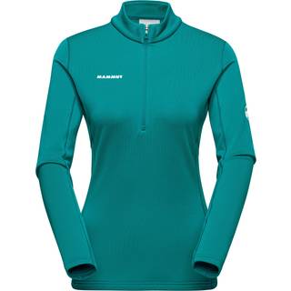 Mammut Women's Aenergy Midlayer Half Zip Pull Fleecesweatere Damer størrelse XS farve turkis