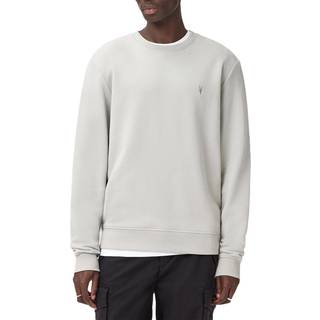 All Saints AllSaints Grey Light Slim Fit Raven Sweatshirt