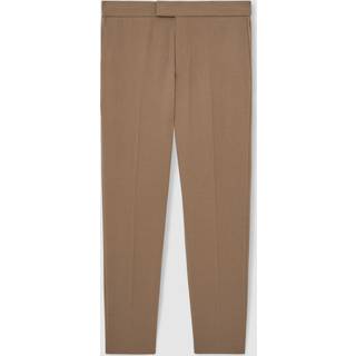 Reiss Reiss Camel Found Stretch Slim Fit Drawstring Trousers