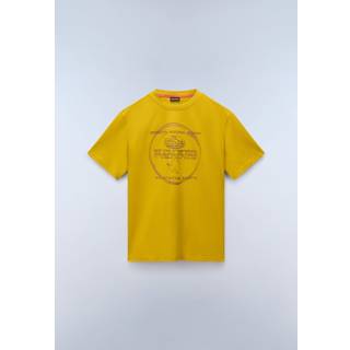 Napapijri S-Bald S/S T-shirt Herrer størrelse XL farve gul
