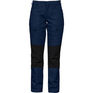 ProJob 642521 2521 buks med stretchpaneler dame / Arbejdsbukser Navy/Black C42