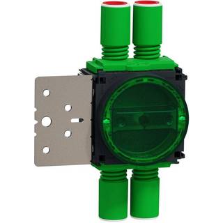 Schneider Electric Apparatdåse, 4 stuts +RF, 13-26 mm