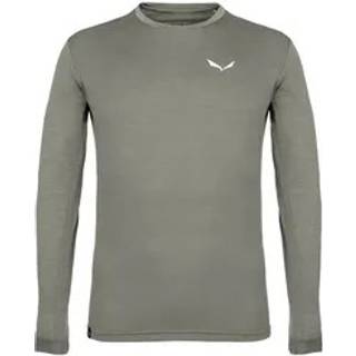 Salewa Puez Melange Dry L/S Tee Funktionsshirt Herrer størrelse XL farve grå