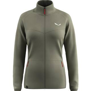 Salewa Women's Puez Cammino PL Jacket Fleecejakke Damer størrelse 36 farve olivengrøn