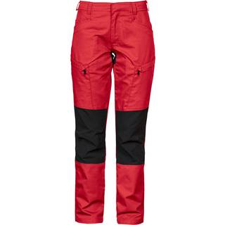 ProJob 642521 2521 buks med stretchpaneler dame / Arbejdsbukser Rød C32