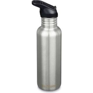 Classic Flip Seal Sport Vandflaske 800ml, børstet stål