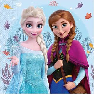 Frozen servietter 33x33 cm 20-pak (På lager i butik)