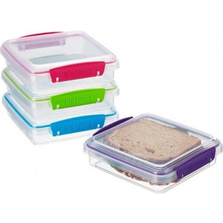 Sistema Madkasse - Sandwich Box To Go - 450ml - Minty Teal