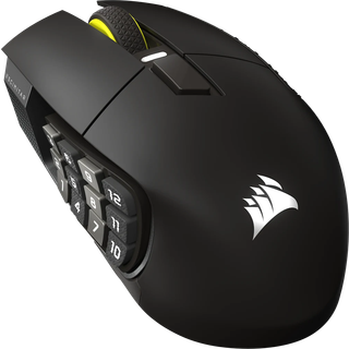 Corsair Scimitar Elite trådløs gamingmus (gun metal)
