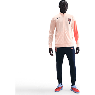 Maskinstrikket FC Barcelona Strike Third Nike Dri-FIT Total 90-fodboldtracksuit til mænd - Orange - L