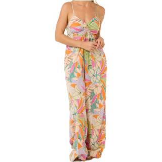 Rip Curl Women's Cala Vadella Jumpsuit Jumpsuit Damer størrelse XS farve beige