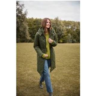 M & Co M & Co Diamond Quilted Midi Coat