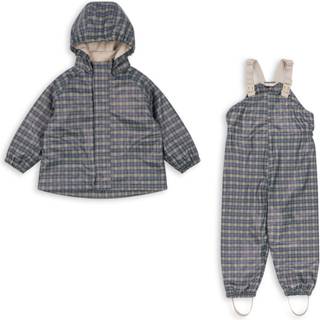 Rainy Palme Regnsæt, Laurel Blue Check, 98 cm