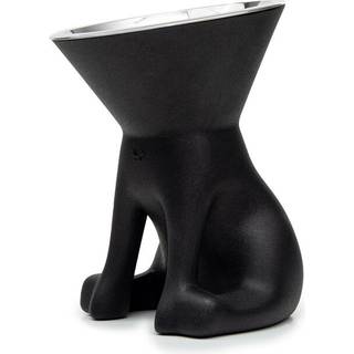 Hund Feeder United Pets Up Elisabeth Sort Rustfrit stål Polyetylen 1 L