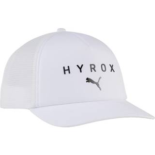 PUMA x HYROX Trucker Cap, Accessories, White, OSFA