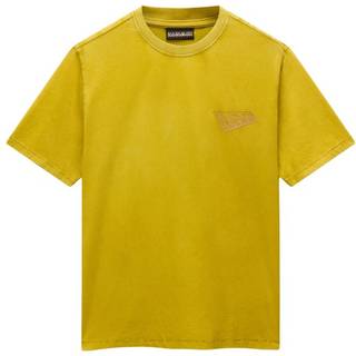 Napapijri S-Aren S/S T-shirt Herrer størrelse XXL farve gul