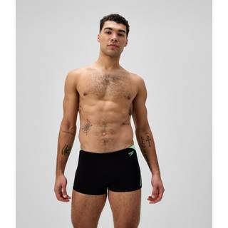 Speedo Hyperboom Splice Aquashort Badebukser Herrer størrelse 7 farve sort