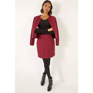 Roman Roman Bouclé Tekstureret A-formet Nederdel - EU 38 (UK 10)