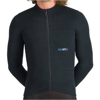 Sportful Supergiara Wool Jersey Cykeljersey Herrer størrelse M farve sort