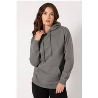 Lts Tall Charcoal Grey Drawstring Hoodie Size 22-24