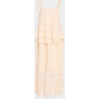 Zimmermann Hypnotic floral lace midi dress - white - XS