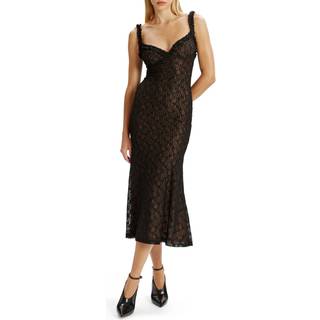 Bardot Bardot Alegra Stretch Lace Midi Dress - 42