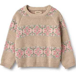 WHEAT Kid's Alberte Sweatere Børn størrelse 122 farve beige
