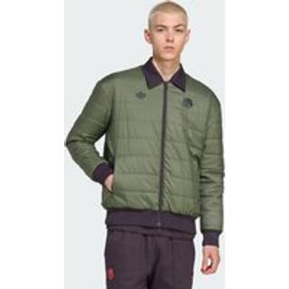 FC Bayern Terrace Icons jakke - Aurora Black / Base Green - S