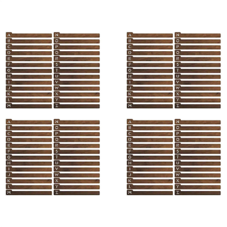 26 stk. pladeopdelere, alfabetiske vinylpladeopbevaringsdelere AZ