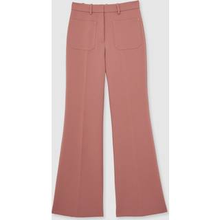 Reiss Reiss Priya Twill High Rise Flared Bukser