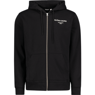Björn Borg Borg Essential 1 Zip Hoodie Sort, XL