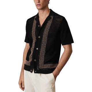 Reiss Reiss Accra Reiss Ché Beaded Hæklet Skjorter - stor