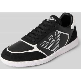 EA7 Emporio Armani Logo Trainers Black