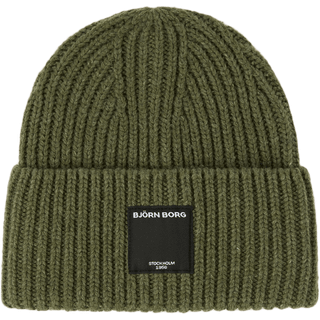 Björn Borg Centre Knit Beanie Grøn