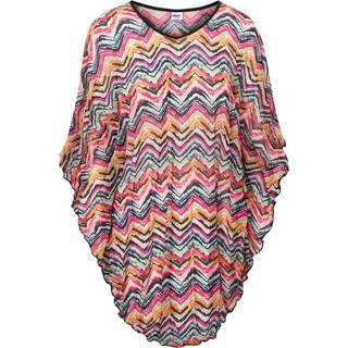 Wiki Jamaica poncho, multi, Størrelse: S/M, Dame