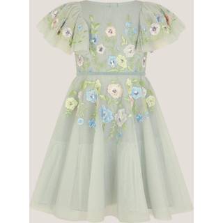 Monsoon Monsoon Oelene Broderet Skater Festkjole - 134cm (9 år)