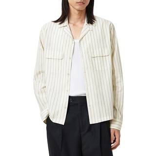 All Saints AllSaints Stanley langærmet skjorte - Stor