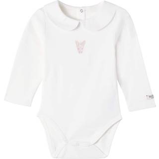 Donsje Baby Davo cotton bodysuit - white - M 6-9