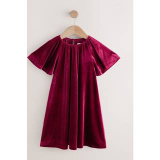 Next Red Velvet Dress (3-16yrs) - 110cm (5 Years)