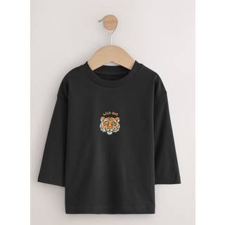 Next Langærmet T-shirt med grafisk Tryk (3måneder -8år)