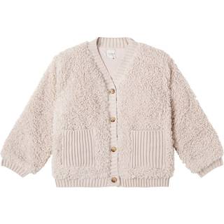 Donsje Baby Olaan cardigan - beige - Y 5/6